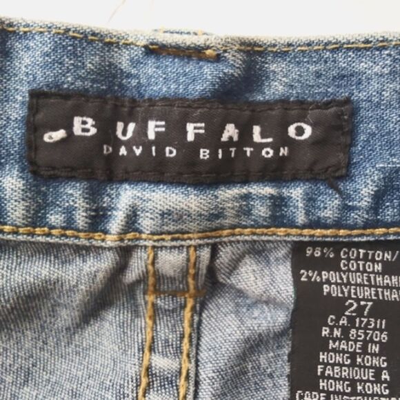 Buffalo David Bitton Jeans Women's Boot Cut Medium Wash Mid Rise 27" - Picture 5 of 9
